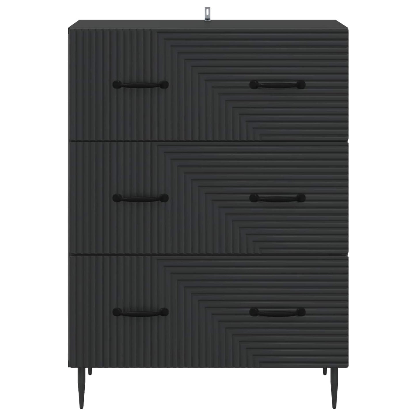 vidaXL Ντουλάπι με Συρτάρια 66 x 34,5 x 89,5 εκ Επεξεργασμένο Ξύλο