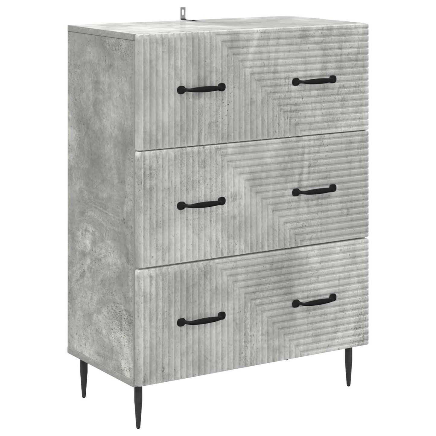 vidaXL Ντουλάπι με Συρτάρια 66 x 34,5 x 89,5 εκ Επεξεργασμένο Ξύλο