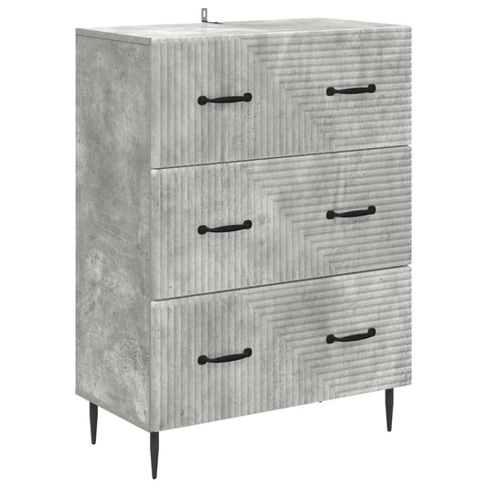 vidaXL Ντουλάπι με Συρτάρια 66 x 34,5 x 89,5 εκ Επεξεργασμένο Ξύλο