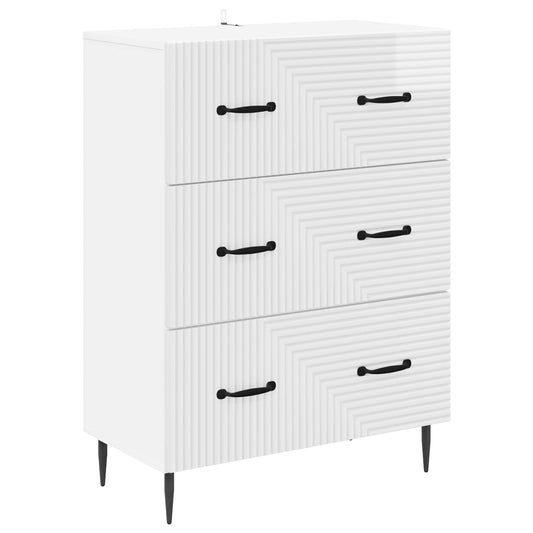 vidaXL Ντουλάπι με Συρτάρια 66 x 34,5 x 89,5 εκ Επεξεργασμένο Ξύλο