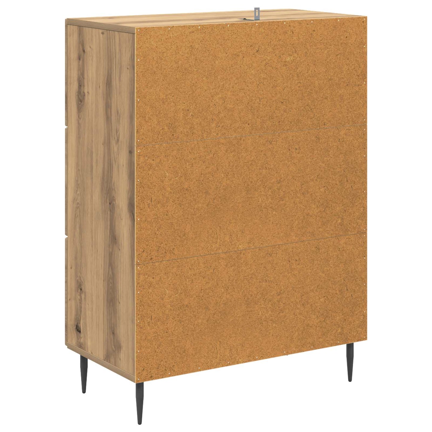 vidaXL Ντουλάπι με Συρτάρια 66 x 34,5 x 89,5 εκ Επεξεργασμένο Ξύλο
