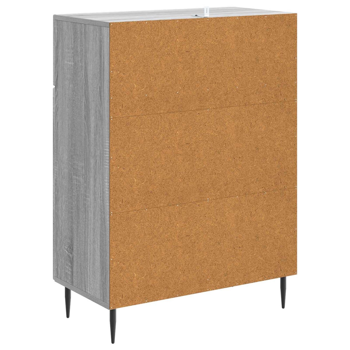 vidaXL Πλαϊνό γραφείο με συρτάρι Γκρι Sonoma 66 x 34,5 x 89,5 εκ
