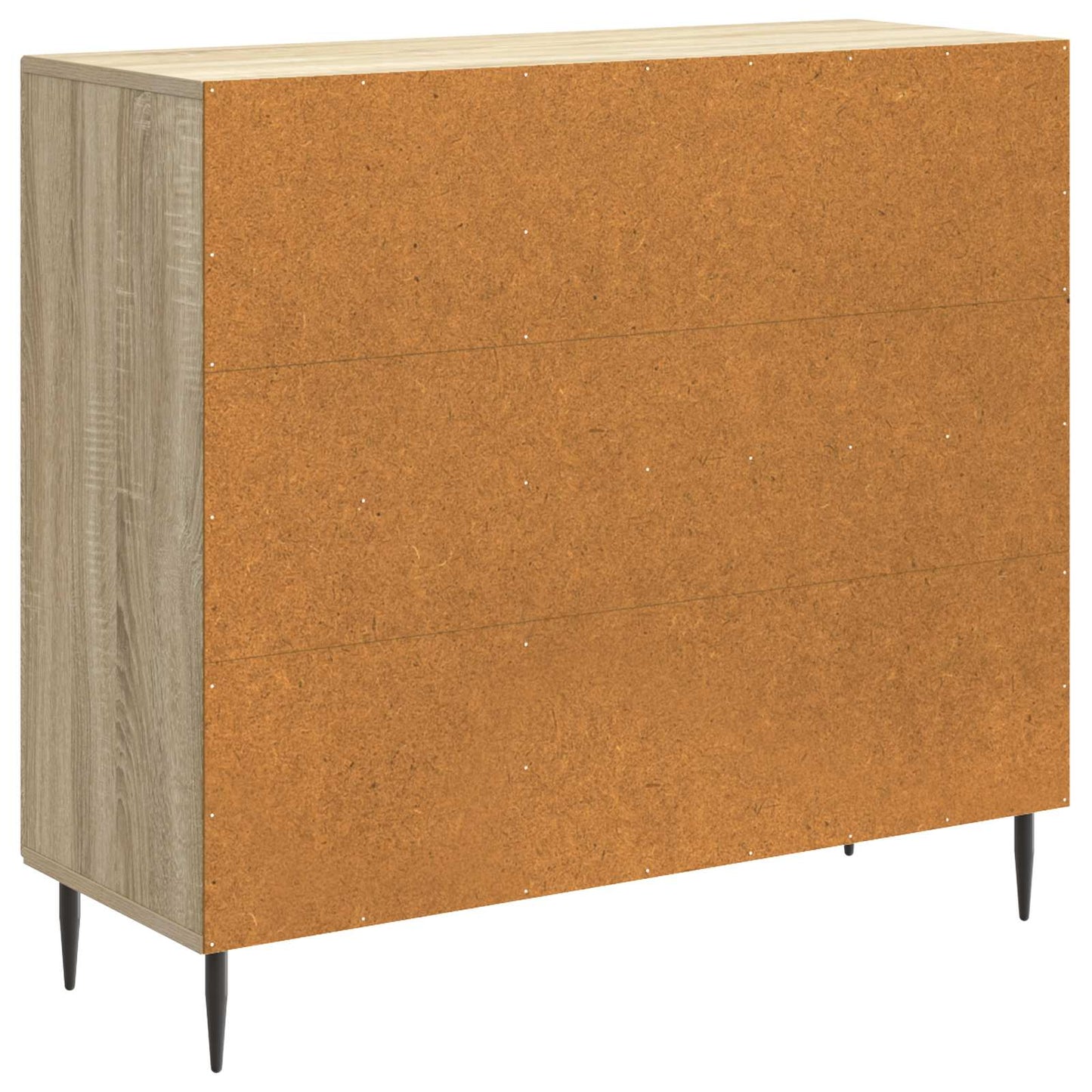 vidaXL Πλαϊνό γραφείο Sonoma Δρυς 89 x 34,5 x 80 εκ Επεξεργασμένο Ξύλο