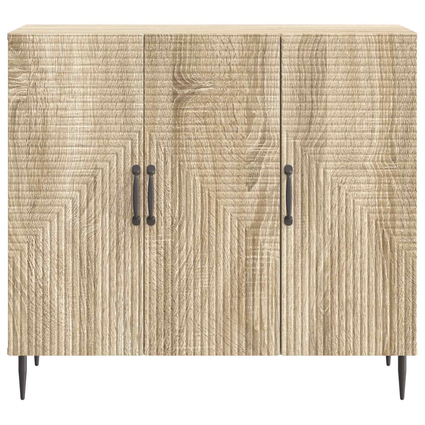 vidaXL Πλαϊνό γραφείο Sonoma Δρυς 89 x 34,5 x 80 εκ Επεξεργασμένο Ξύλο