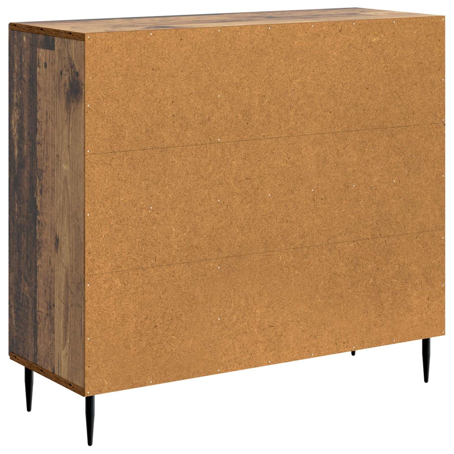 vidaXL Πλαϊνό γραφείο Παλαιωμένο ξύλο 89 x 34,5 x 80 εκ