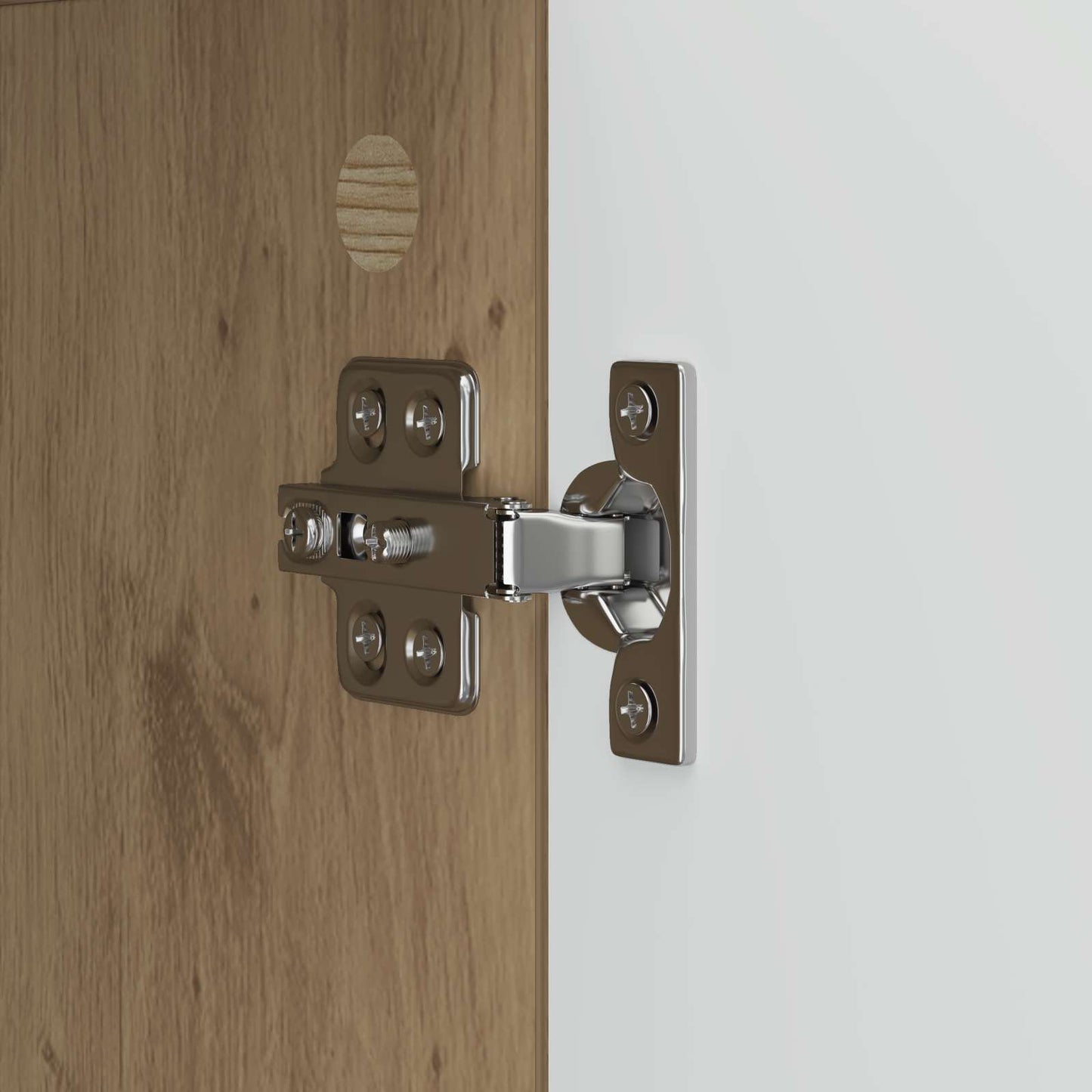 vidaXL Πλαϊνό γραφείο Artisan Δρυς 89 x 34,5 x 80 εκ