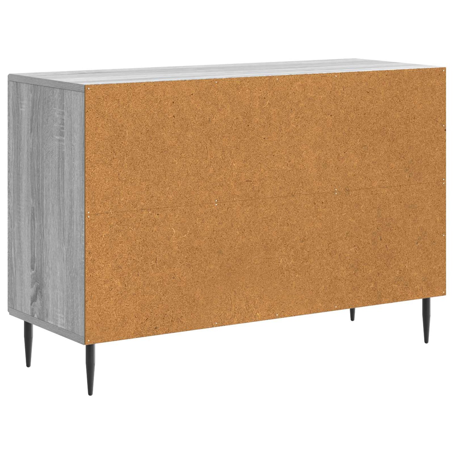 vidaXL Πλαϊνό γραφείο με συρτάρι Γκρι Sonoma 89 x 34,5 x 60 εκ.