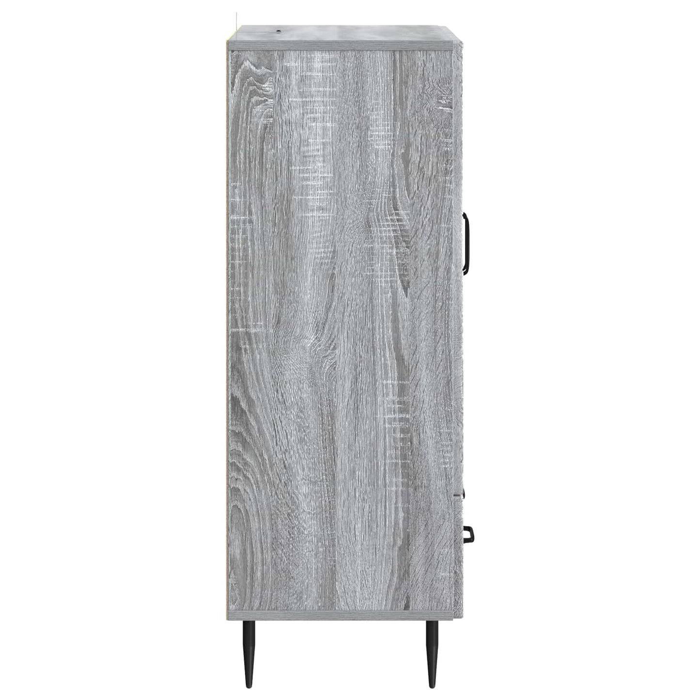 vidaXL Πλαϊνό γραφείο με συρτάρι Γκρι Sonoma 66 x 34,5 x 95 εκ.
