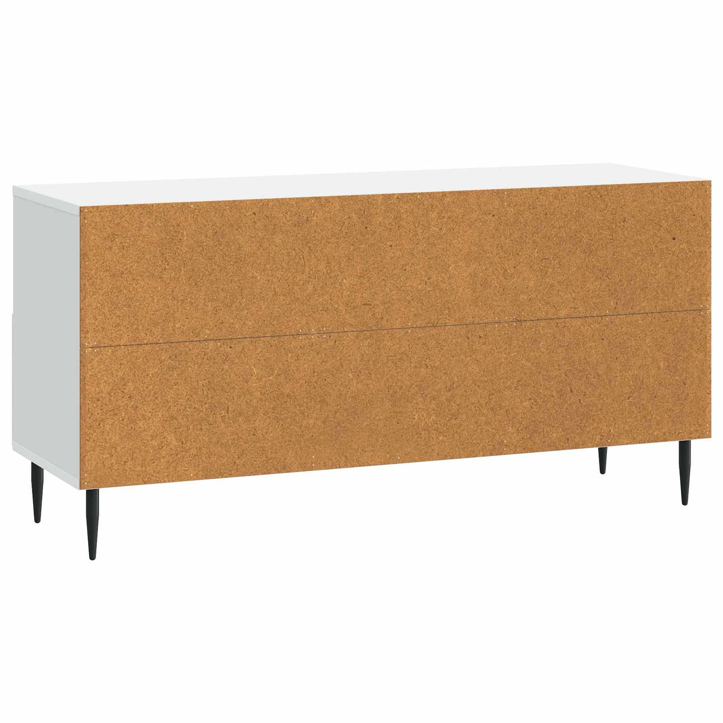 vidaXL Ντουλάπι TV Λευκό 102 x 34,5 x 50 εκ. Επεξεργασμένο Ξύλο
