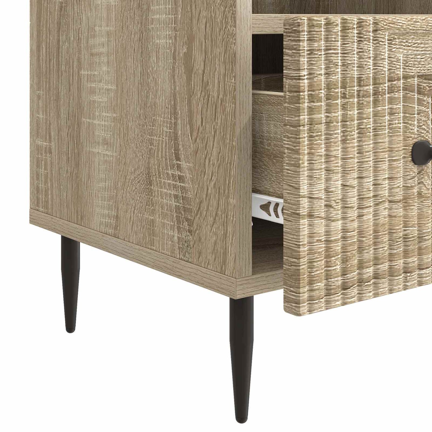 vidaXL Ντουλάπι TV Sonoma Δρυς 102 x 34,5 x 50 εκ. Επεξεργασμένο Ξύλο