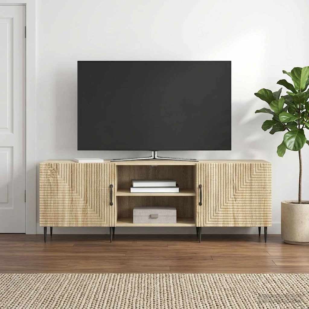 vidaXL Ντουλάπι TV 150 x 31 x 50 εκ. Sonoma Δρυς Επεξεργασμένο Ξύλο