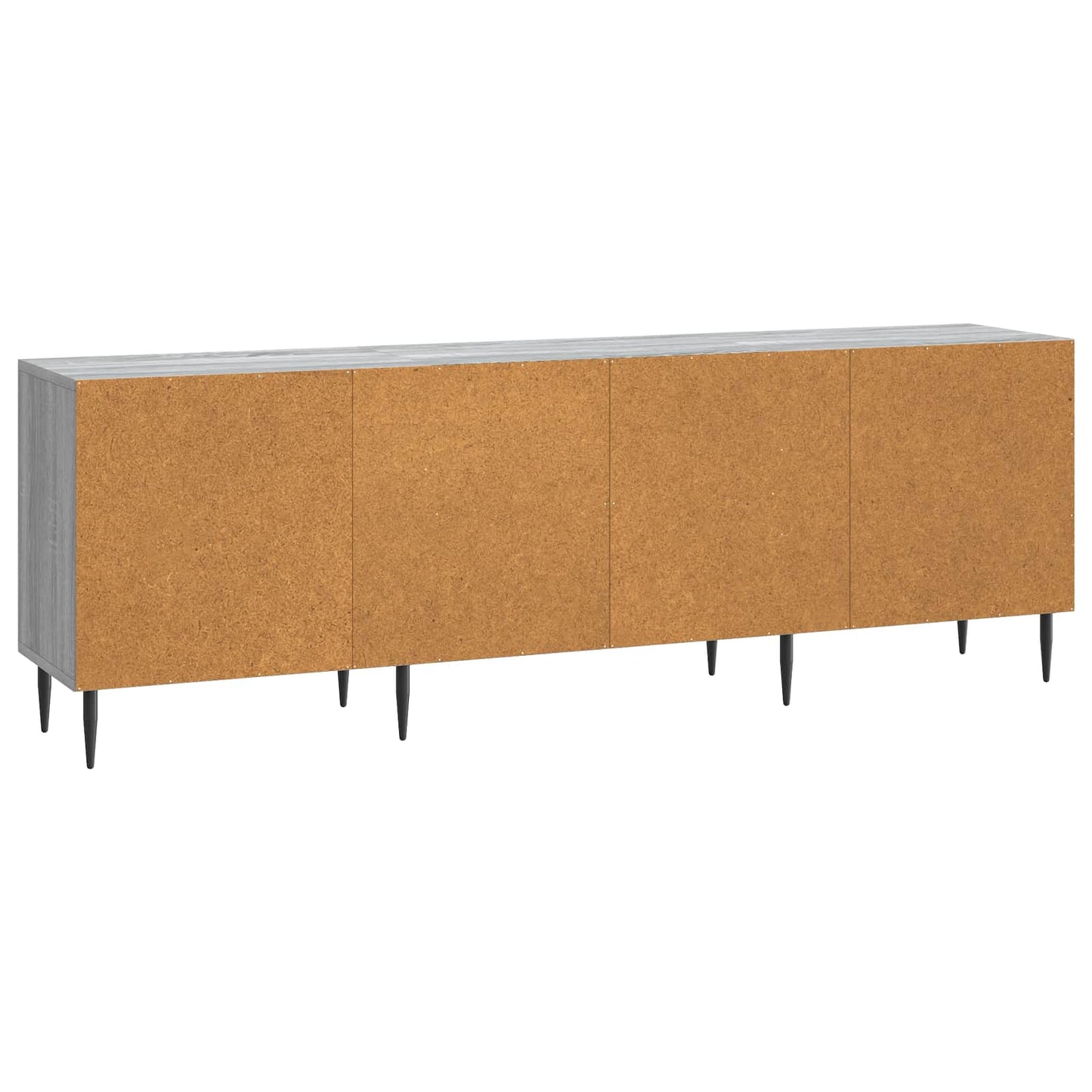 vidaXL Ντουλάπι TV Γκρι Sonoma 150 x 31 x 50 εκ. Επεξεργασμένο Ξύλο