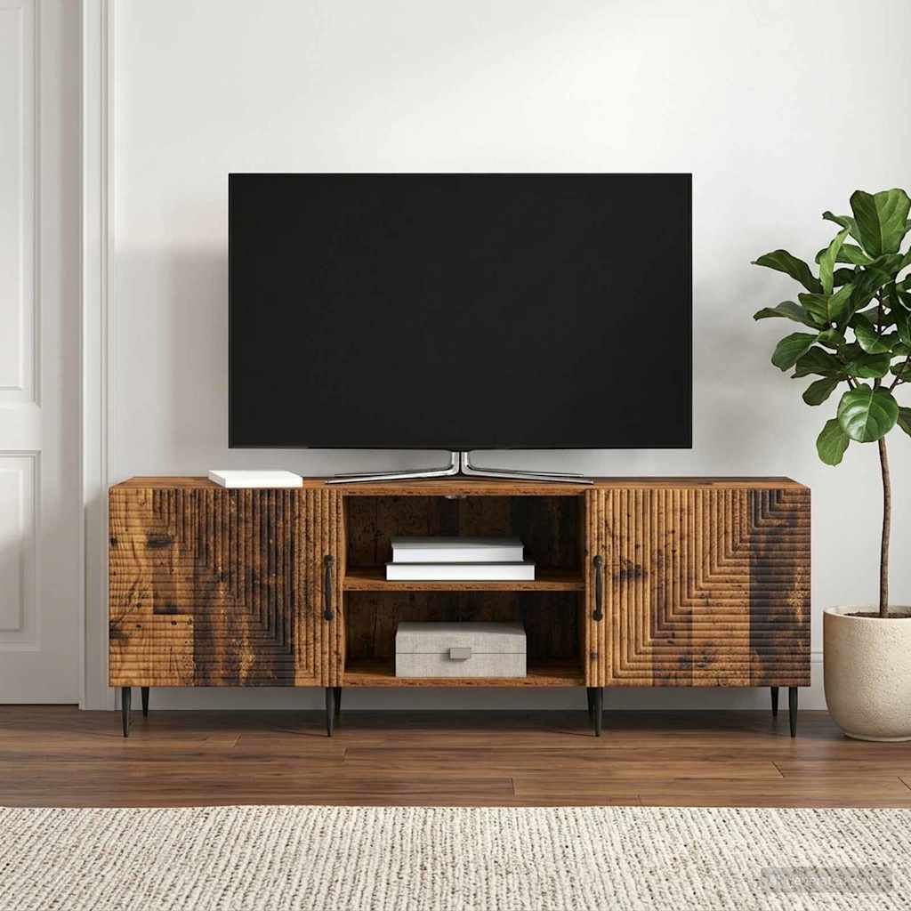 vidaXL Ντουλάπι TV 150 x 31 x 50 εκ. Παλαιωμένο ξύλο
