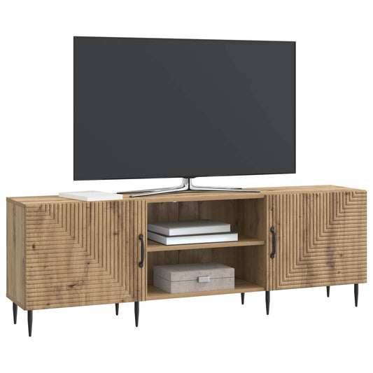 vidaXL Ντουλάπι TV Artisan Δρυς 150 x 31 x 50 εκ. Επεξεργασμένο Ξύλο