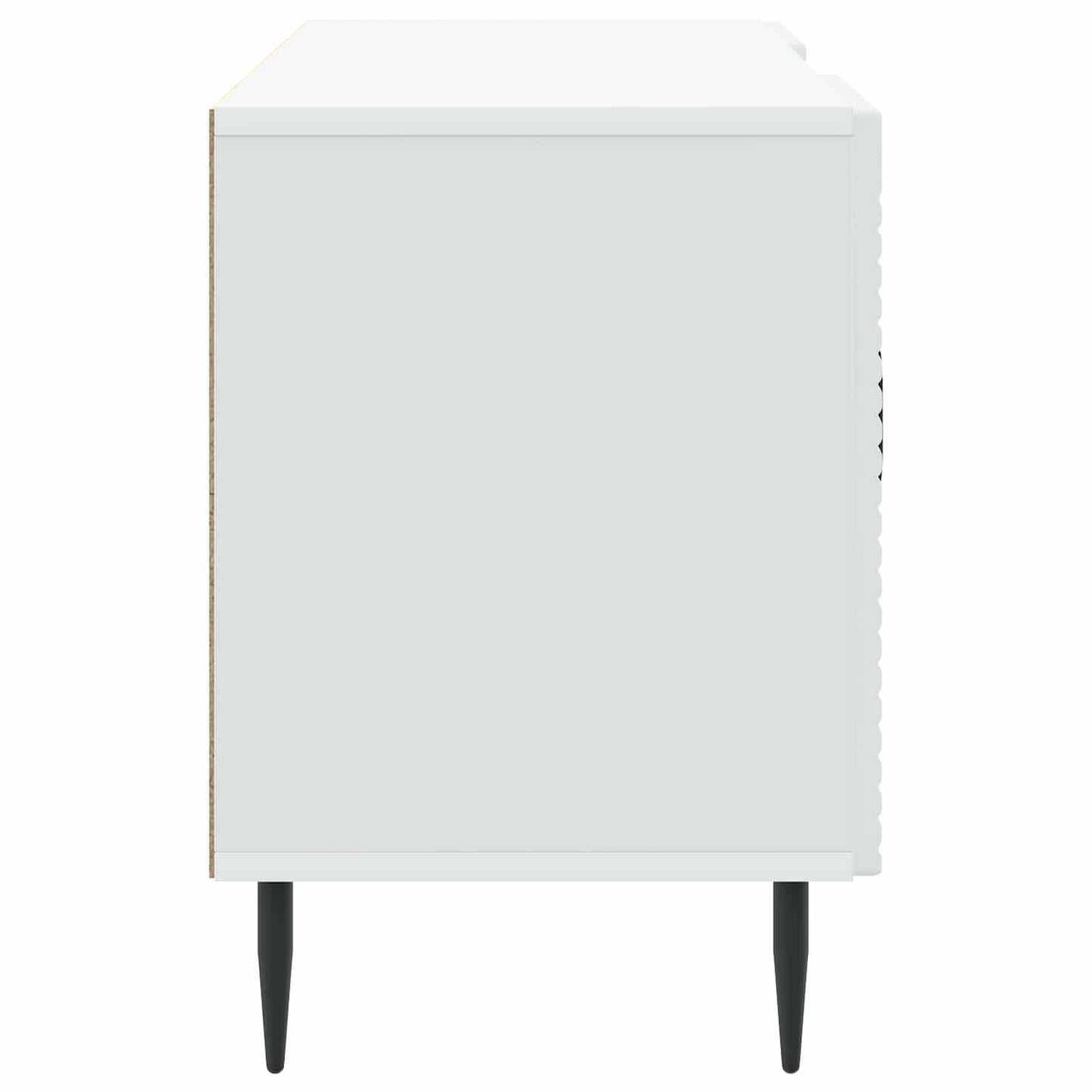 vidaXL Ντουλάπι TV Λευκό 102 x 34,5 x 50 εκ. Επεξεργασμένο Ξύλο