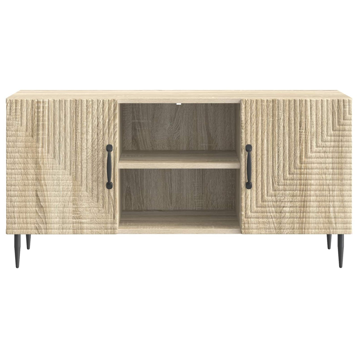 vidaXL Ντουλάπι TV Sonoma Δρυς 102 x 34,5 x 50 εκ. Επεξεργασμένο Ξύλο