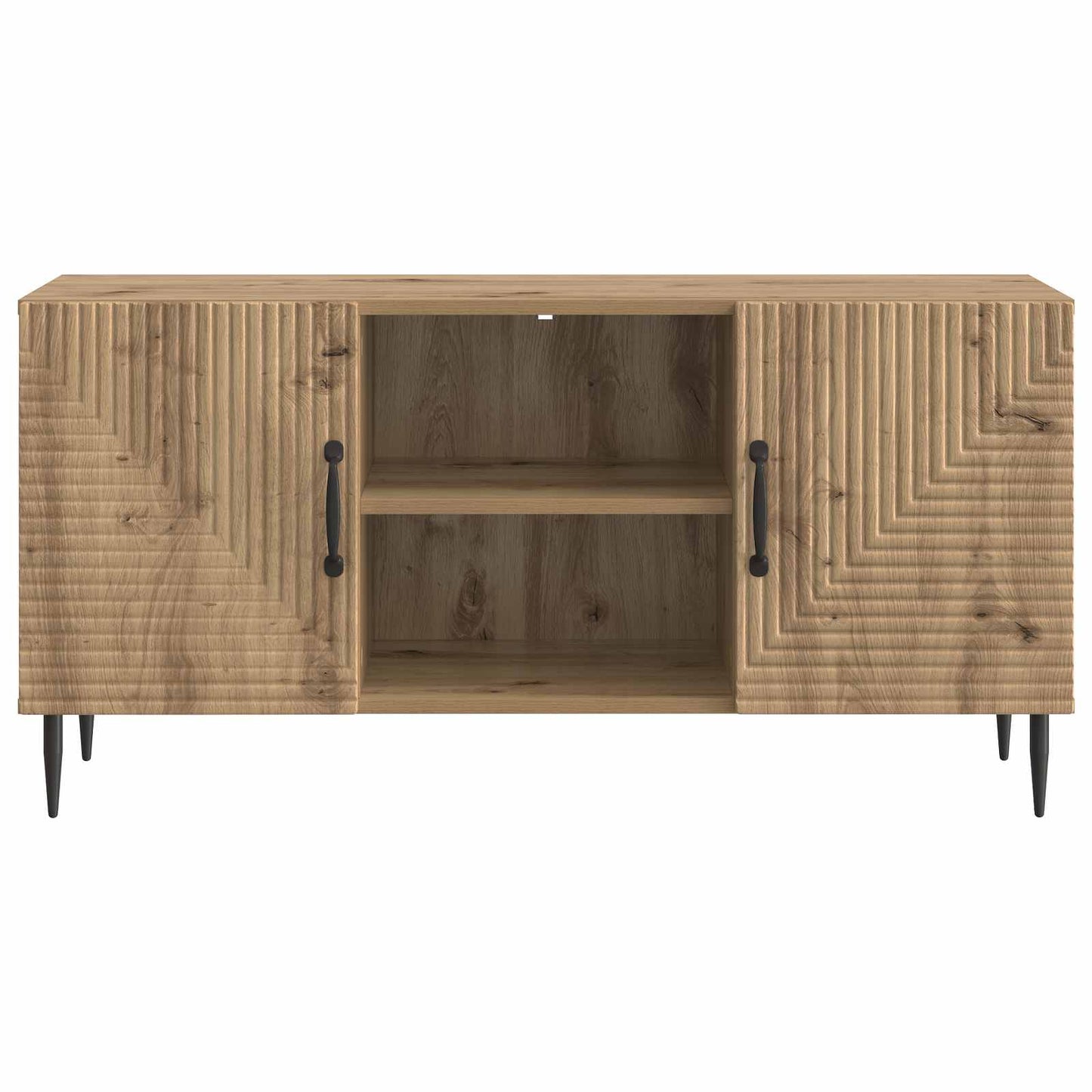 vidaXL Ντουλάπι TV Artisan Δρυς 102 x 34,5 x 50 εκ. Επεξεργασμένο Ξύλο