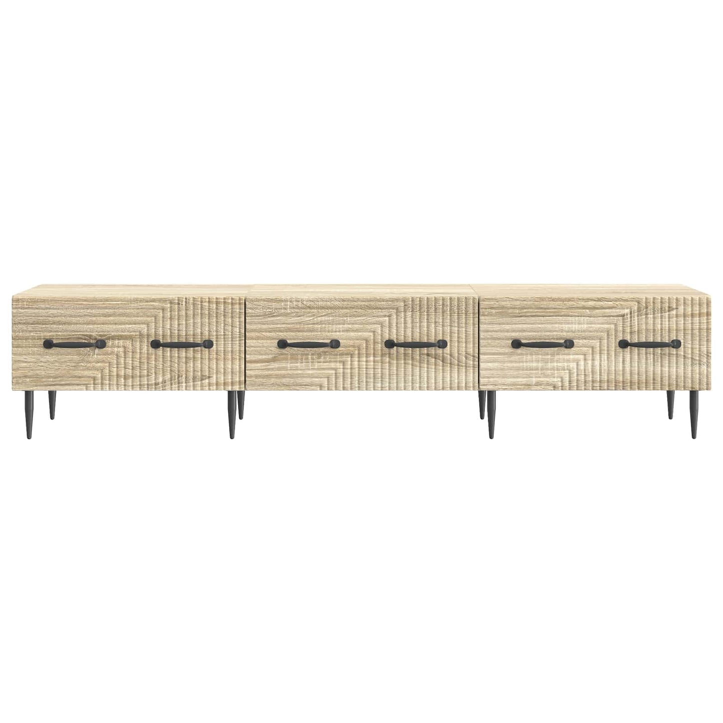 vidaXL Ντουλάπι TV Sonoma Δρυς 147 x 34,5 x 30 εκ Επεξεργασμένο Ξύλο