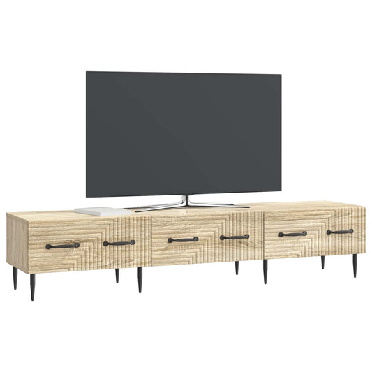 vidaXL Ντουλάπι TV Sonoma Δρυς 147 x 34,5 x 30 εκ Επεξεργασμένο Ξύλο
