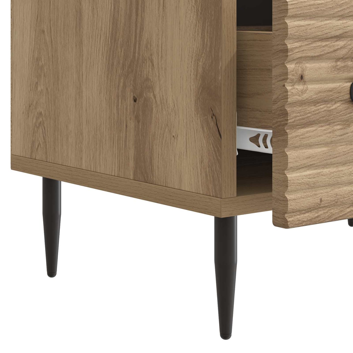 vidaXL Ντουλάπι TV Artisan Δρυς 147 x 34,5 x 30 εκ Επεξεργασμένο Ξύλο