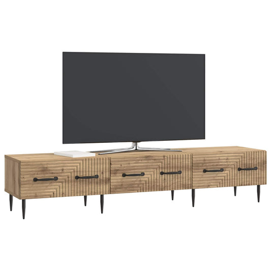 vidaXL Ντουλάπι TV Artisan Δρυς 147 x 34,5 x 30 εκ Επεξεργασμένο Ξύλο