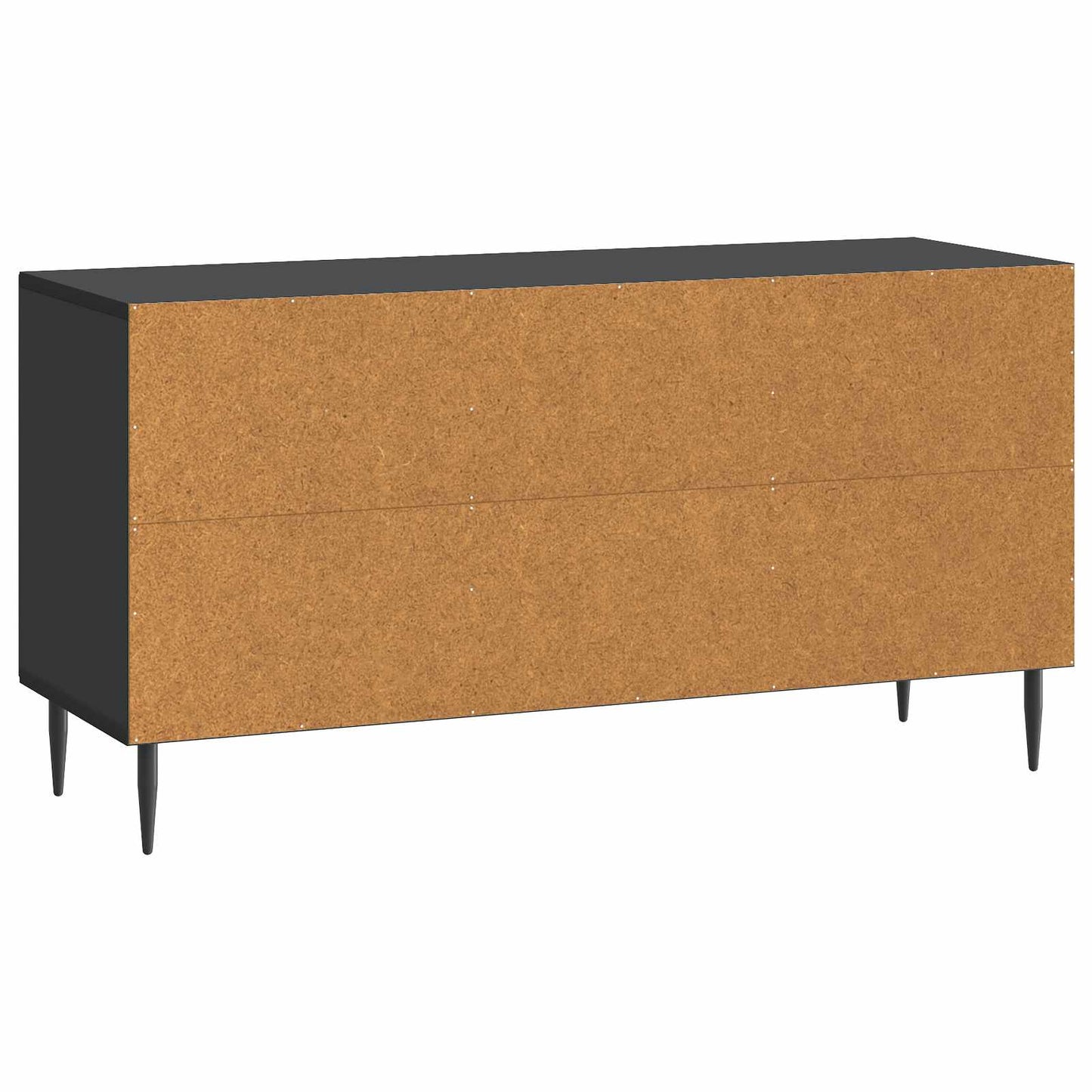 vidaXL Ντουλάπι TV Μαύρο 99 x 34,5 x 50 εκ. Επεξεργασμένο Ξύλο