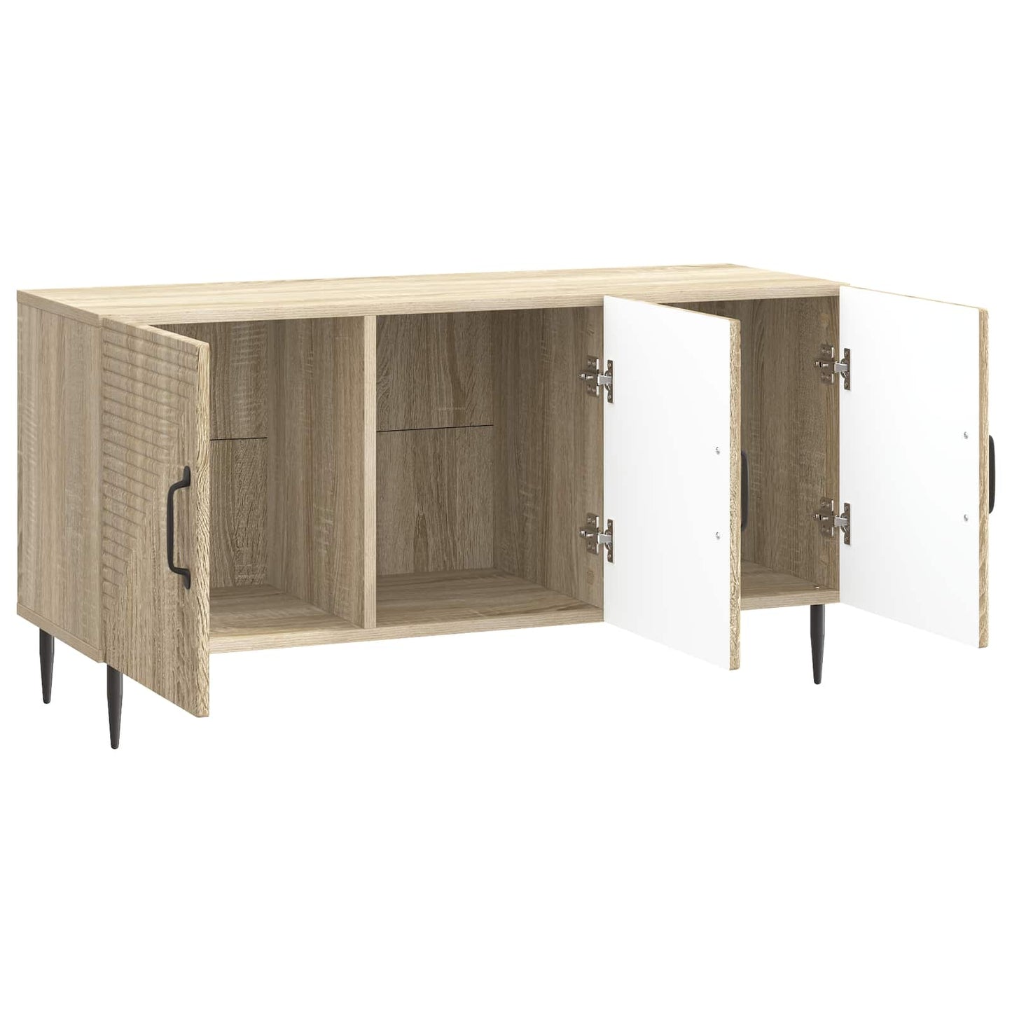 vidaXL Ντουλάπι TV Sonoma Δρυς 99 x 34,5 x 50 εκ. Επεξεργασμένο Ξύλο