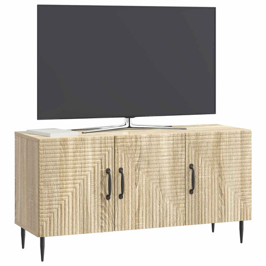 vidaXL Ντουλάπι TV Sonoma Δρυς 99 x 34,5 x 50 εκ. Επεξεργασμένο Ξύλο