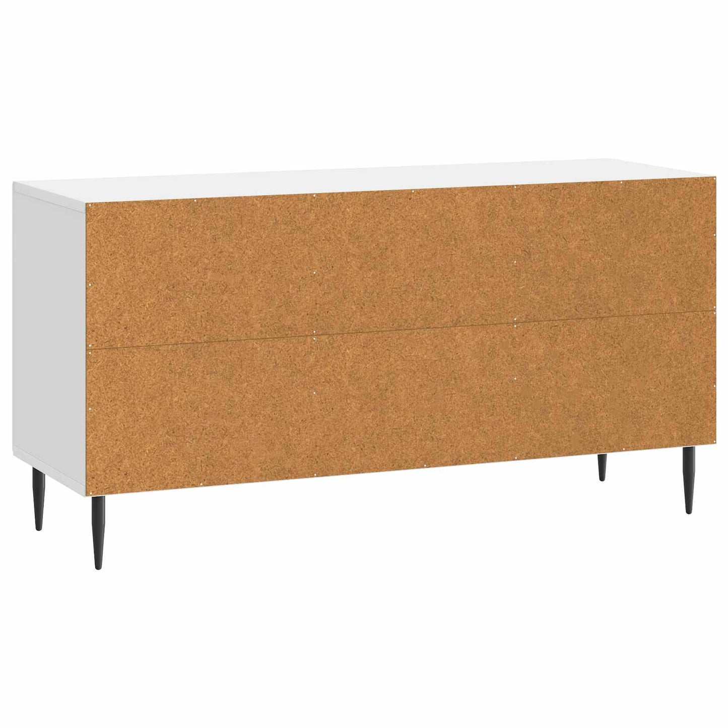 vidaXL Ντουλάπι TV Γυαλιστερό Λευκό 99 x 34,5 x 50 εκ.