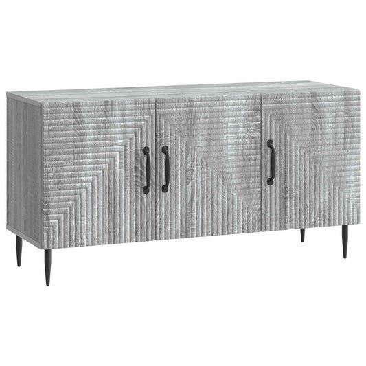 vidaXL Ντουλάπι TV Γκρι Sonoma 99 x 34,5 x 50 εκ. Επεξεργασμένο Ξύλο