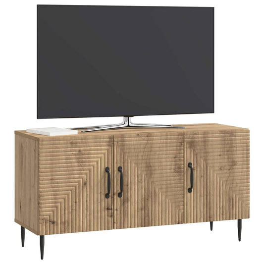 vidaXL Ντουλάπι TV Artisan Δρυς 99 x 34,5 x 50 εκ. Επεξεργασμένο Ξύλο