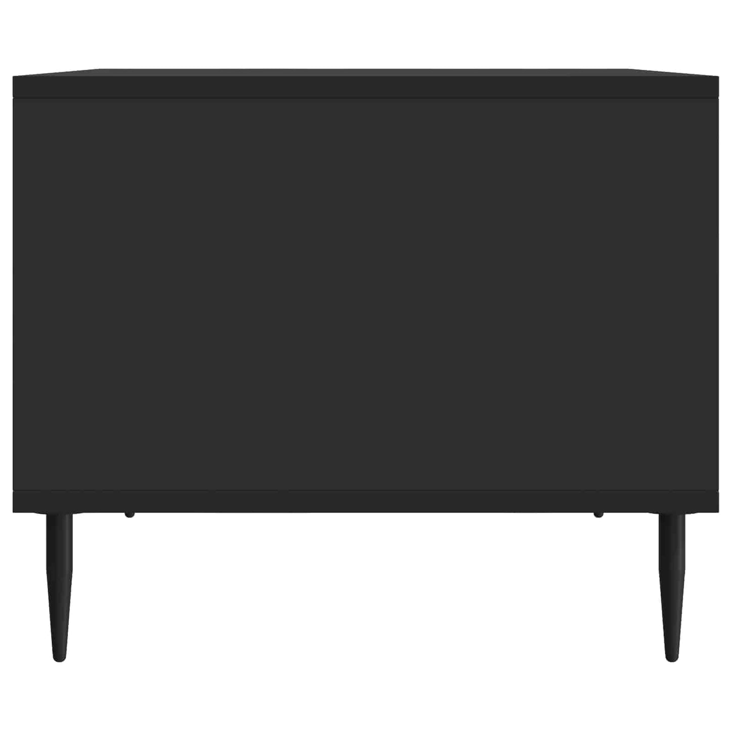 vidaXL Τραπεζάκι σαλονιού Μαύρο 90 x 50 x 40 cm Επεξεργασμένο Ξύλο