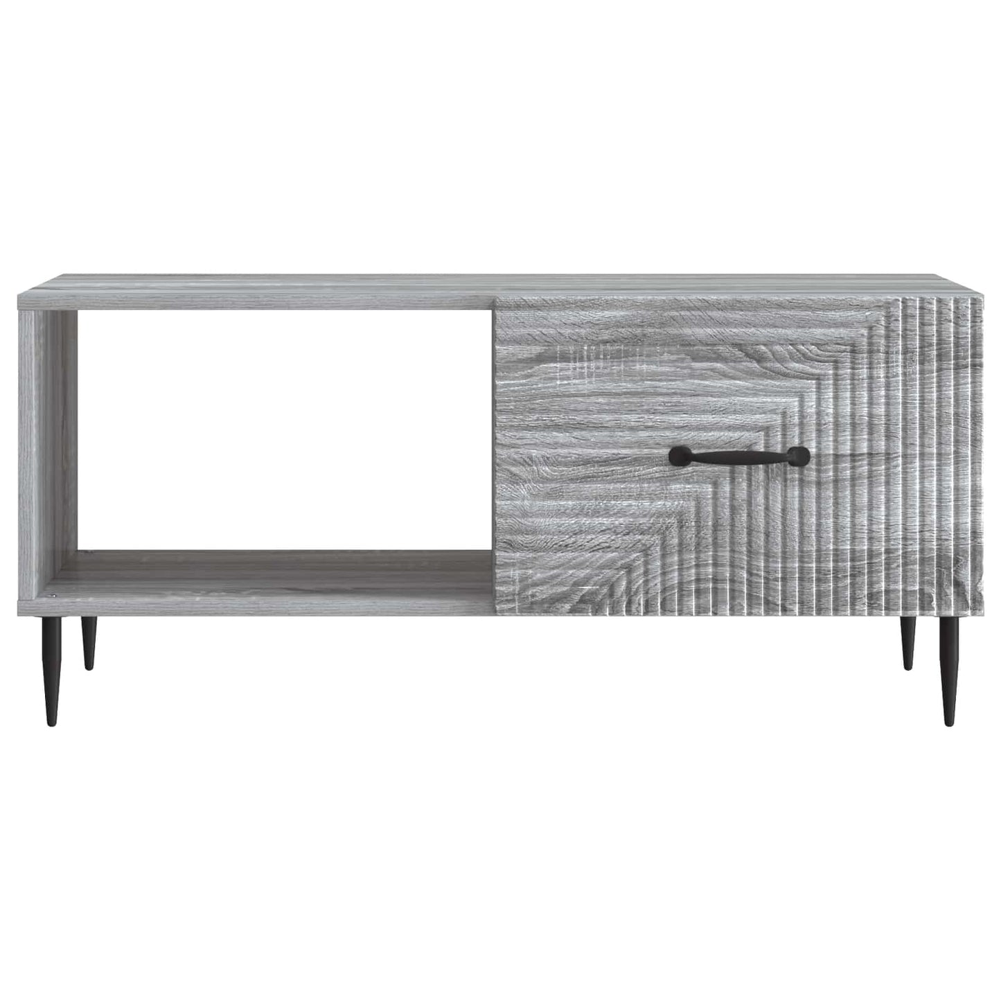 vidaXL Τραπεζάκι σαλονιού Γκρι Sonoma 90 x 50 x 40 cm