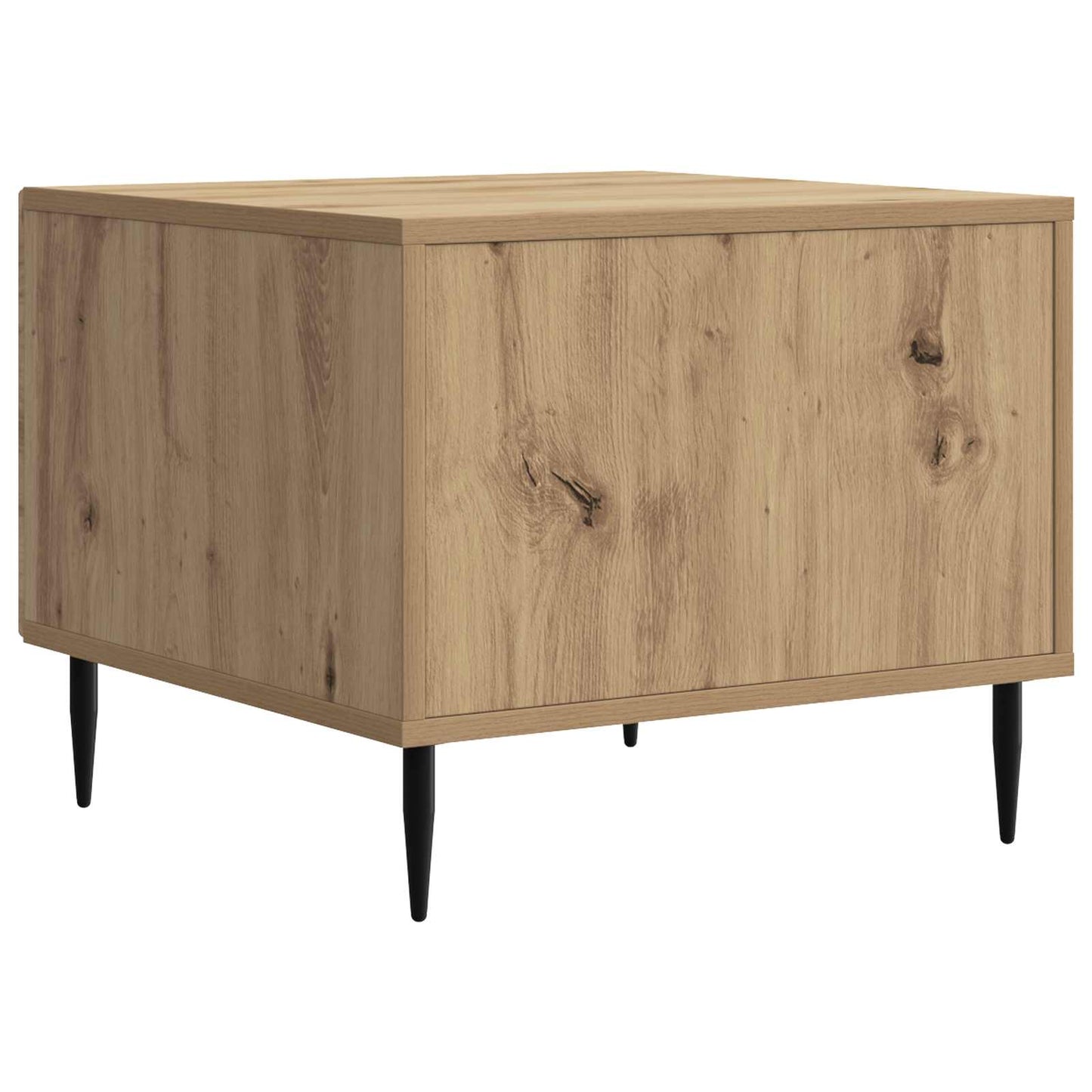 vidaXL Τραπεζάκι σαλονιού με συρτάρι Artisan Δρυς 49 x 50 x 40 εκ