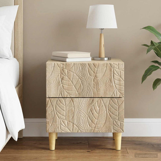 vidaXL Κομοδίνο Sonoma Δρυς 43 x 34,5 x 48 εκ Επεξεργασμένο Ξύλο
