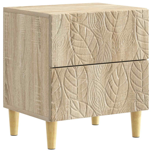 vidaXL Κομοδίνο Sonoma Δρυς 43 x 34,5 x 48 εκ Επεξεργασμένο Ξύλο