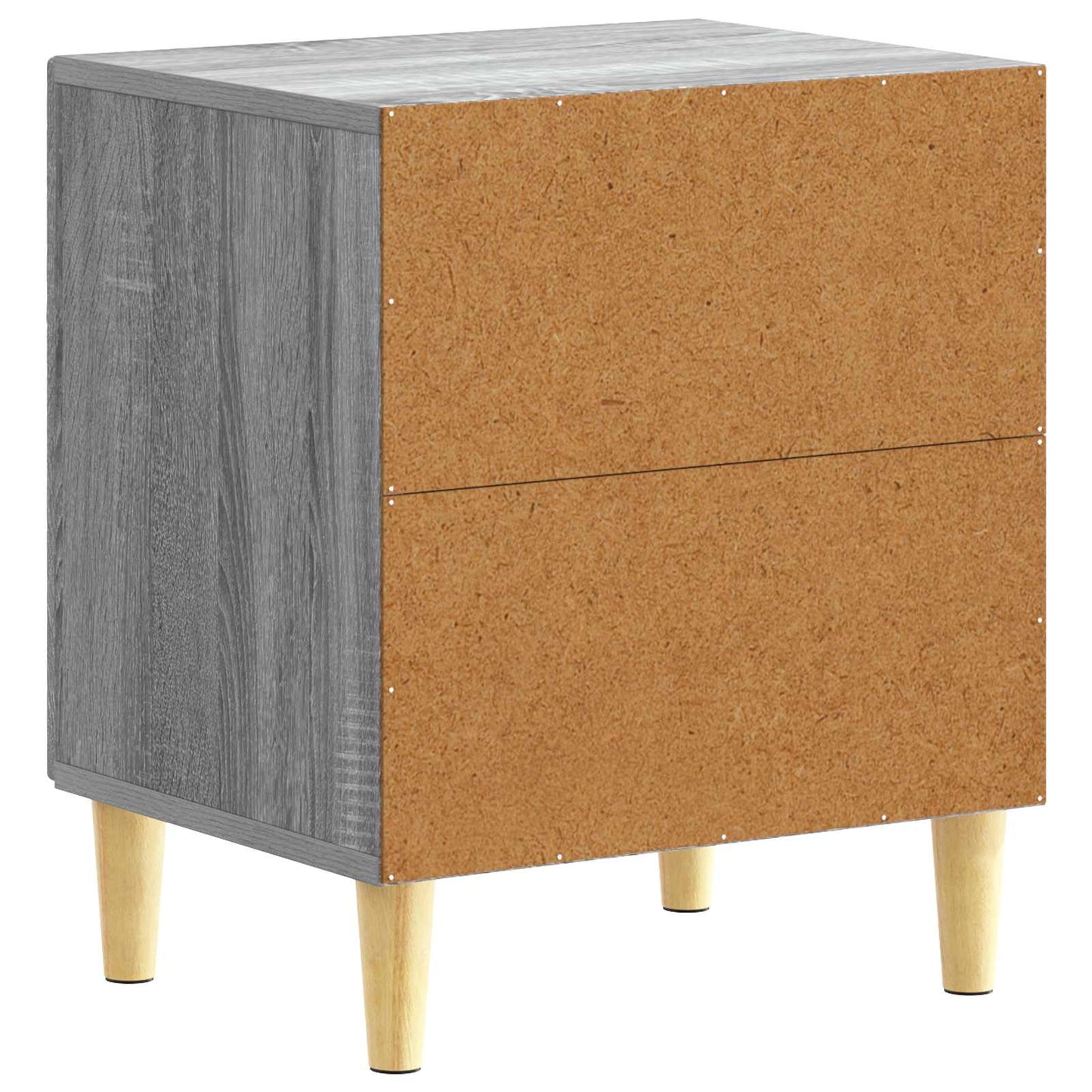 vidaXL Κομοδίνο Γκρι Sonoma 43 x 34,5 x 50 εκ Επεξεργασμένο Ξύλο