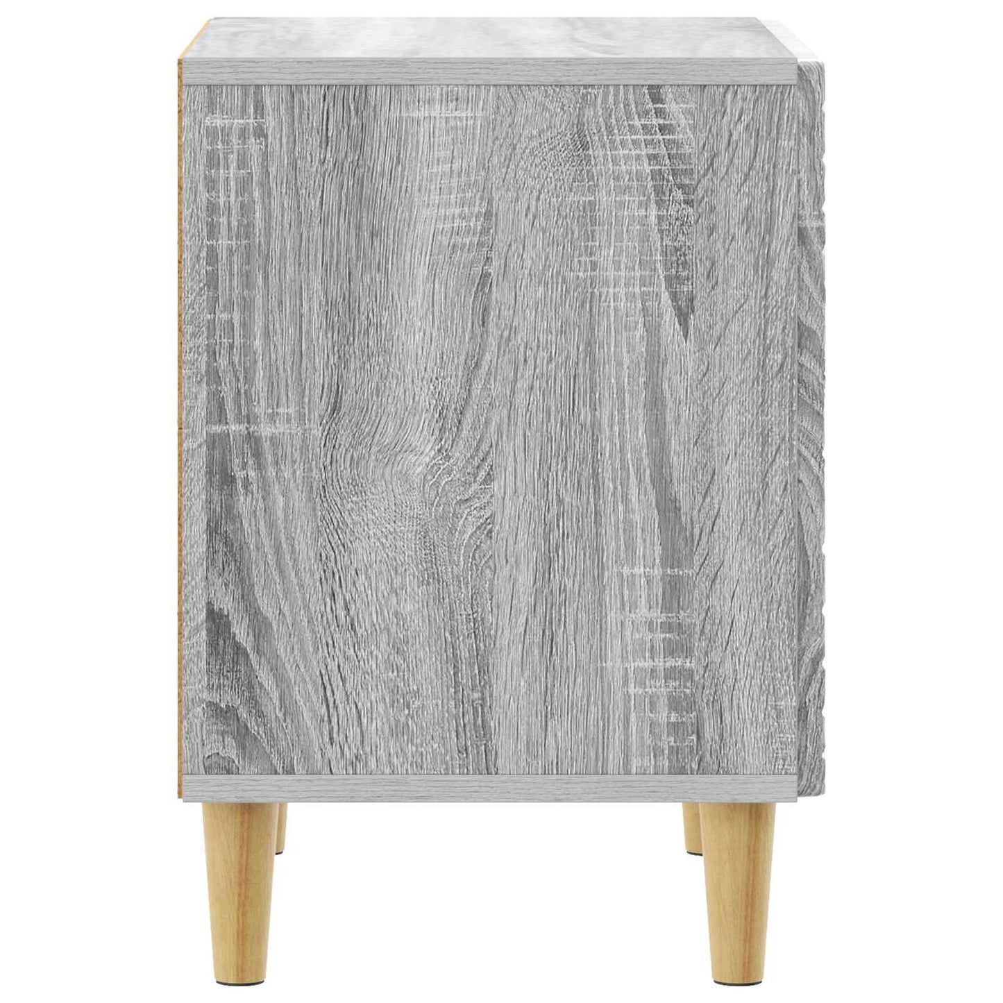 vidaXL Κομοδίνο Γκρι Sonoma 43 x 34,5 x 50 εκ Επεξεργασμένο Ξύλο