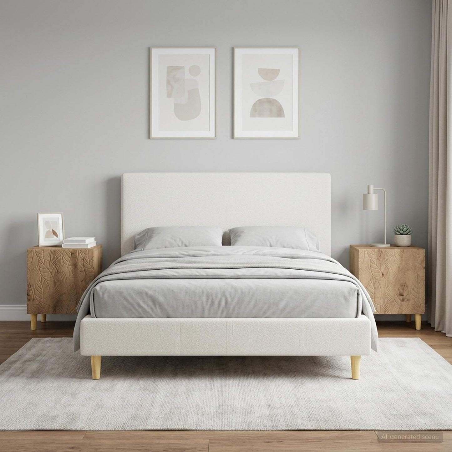 vidaXL Κομοδίνο 2 τμχ. Artisan Δρυς 43 x 34,5 x 50 εκ
