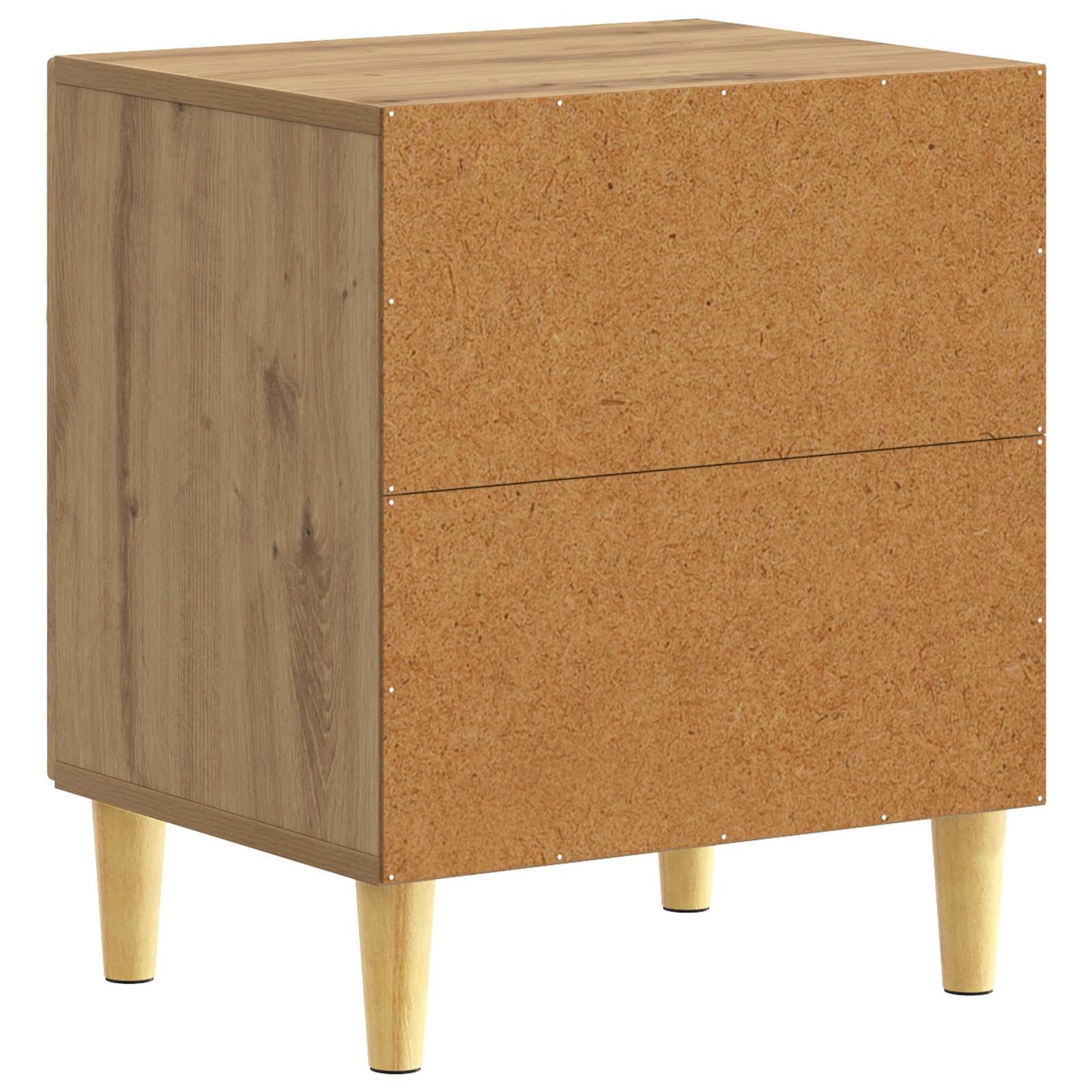 vidaXL Κομοδίνο 2 τμχ. Artisan Δρυς 43 x 34,5 x 50 εκ