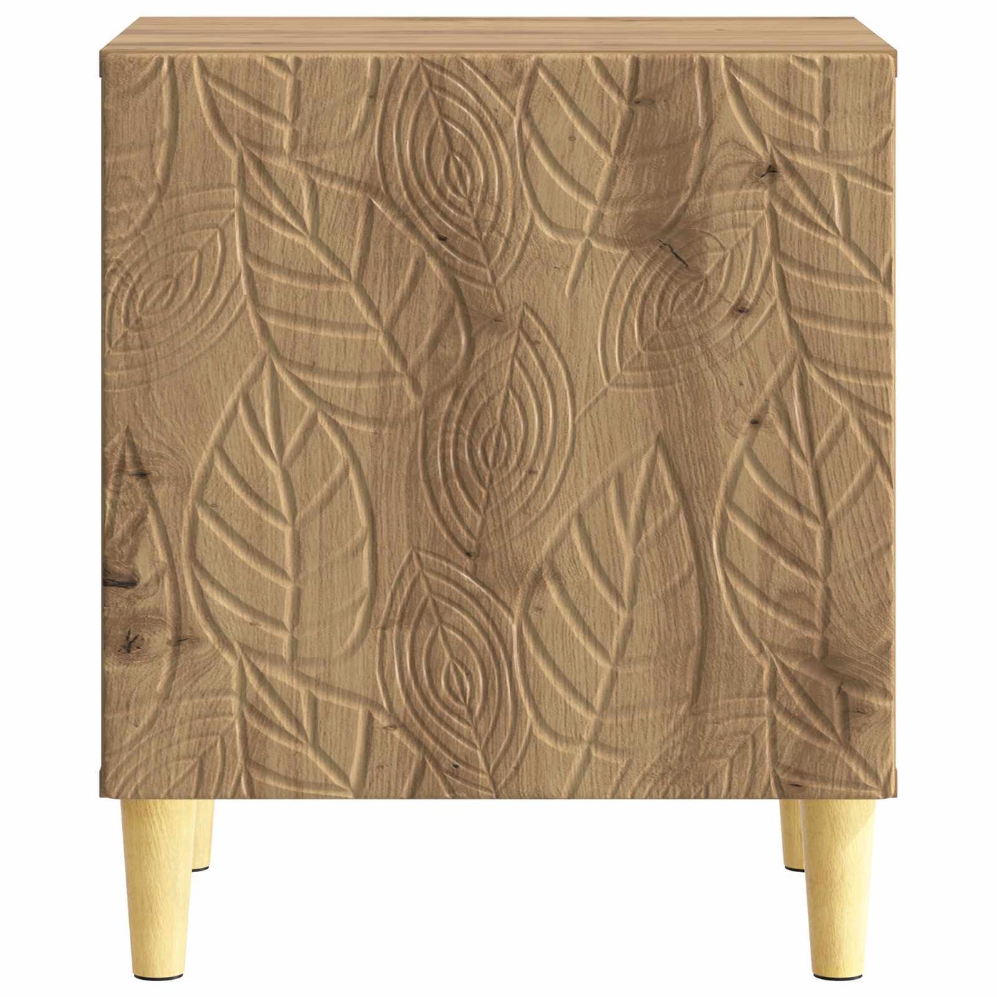vidaXL Κομοδίνο 2 τμχ. Artisan Δρυς 43 x 34,5 x 50 εκ