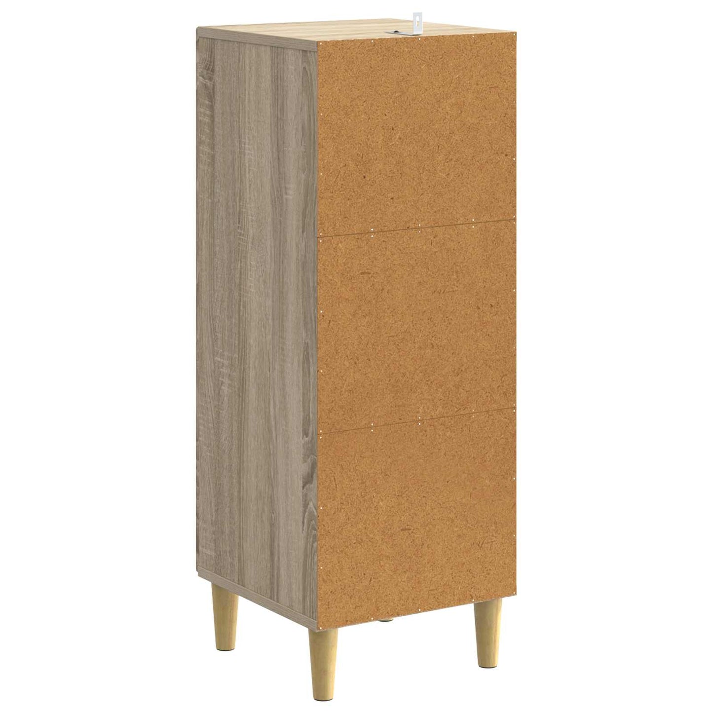 vidaXL Πλαϊνό γραφείο Sonoma Δρυς 33 x 34,5 x 90 εκ Επεξεργασμένο Ξύλο