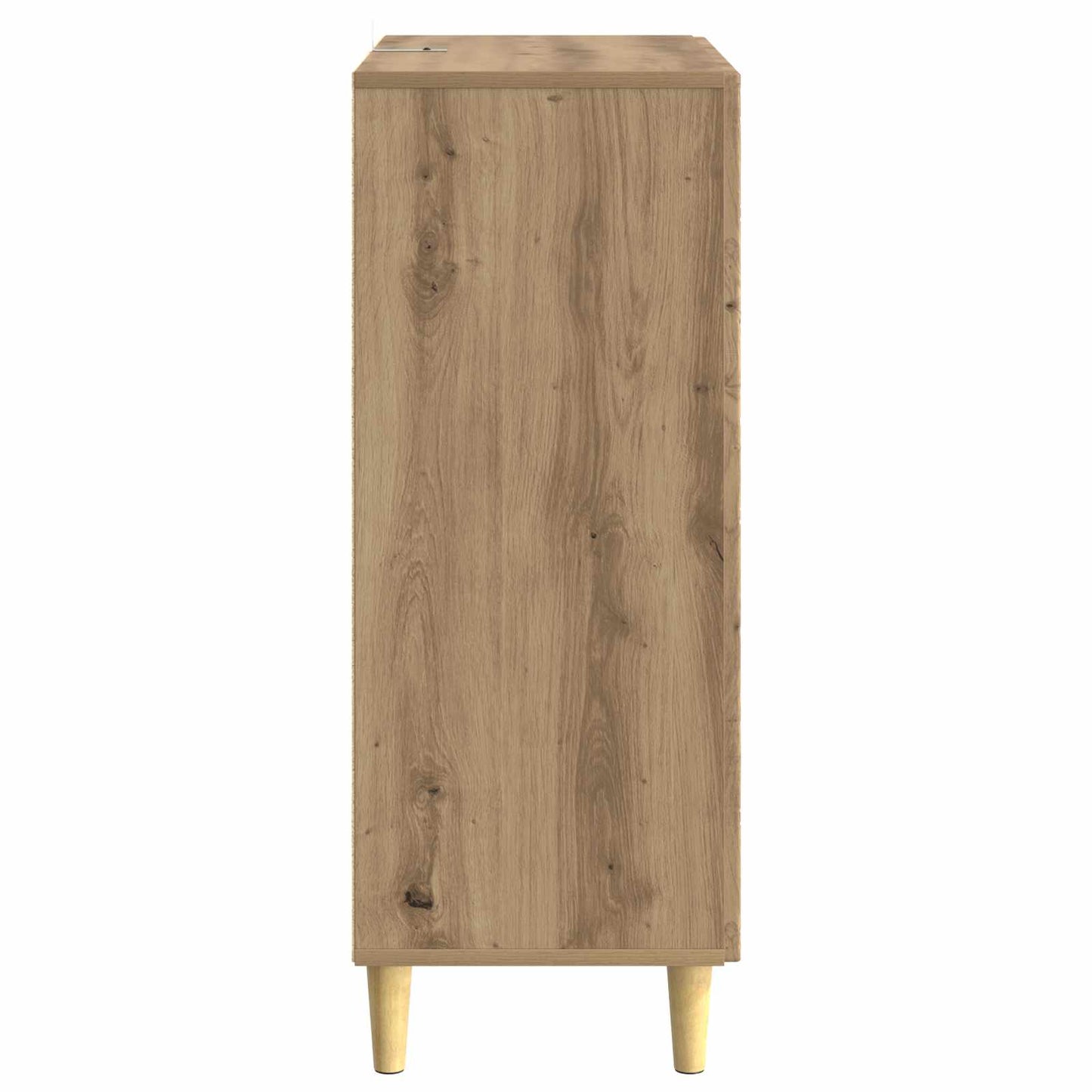 vidaXL Πλαϊνό γραφείο Artisan Δρυς 66 x 34,5 x 90 εκ