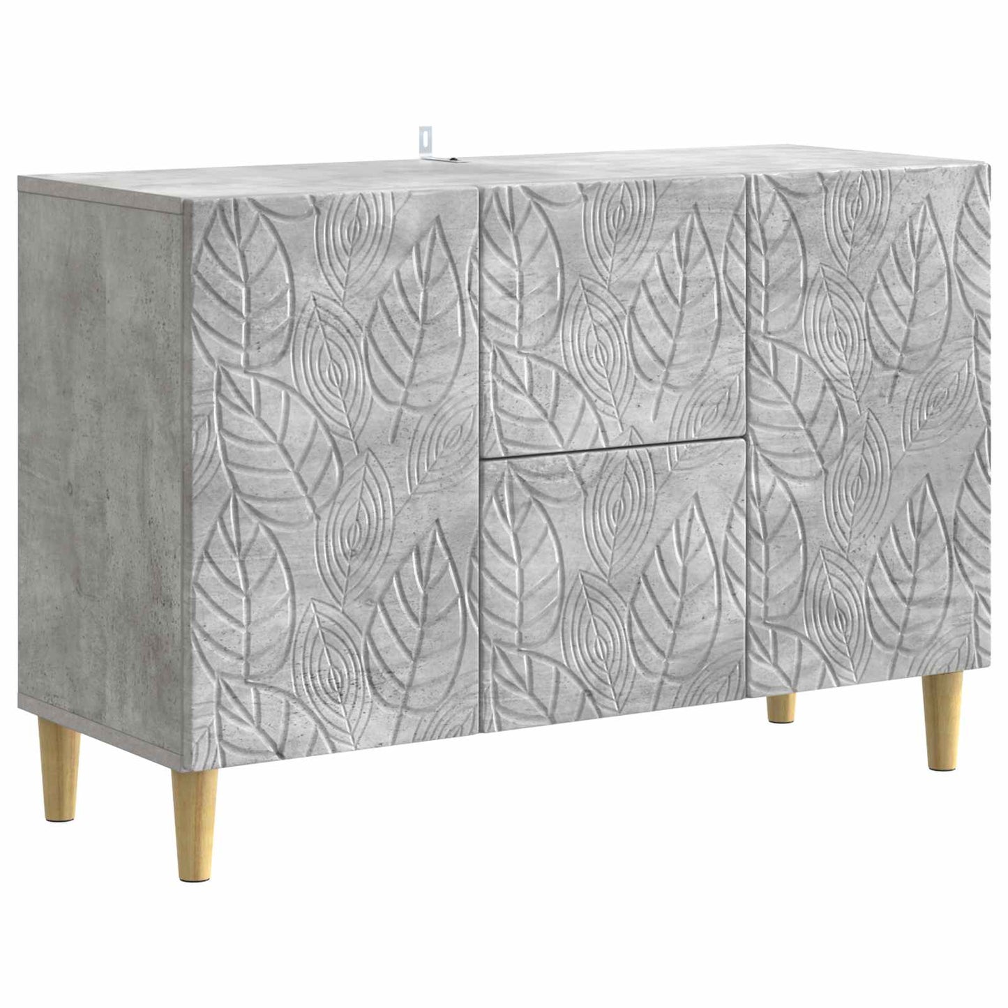 vidaXL Πλαϊνό γραφείο Γκρι Σκυροδέματος 89 x 34,5 x 60 εκ.
