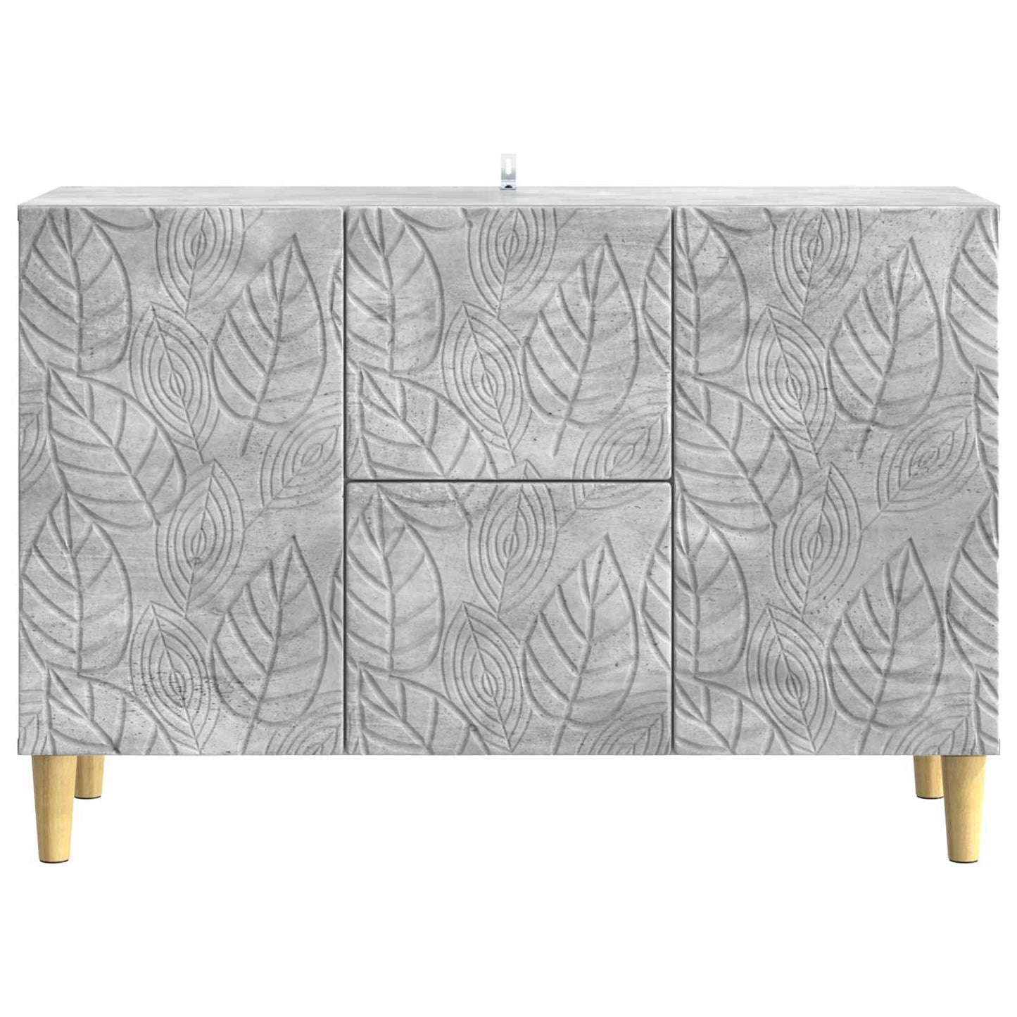 vidaXL Πλαϊνό γραφείο Γκρι Σκυροδέματος 89 x 34,5 x 60 εκ.