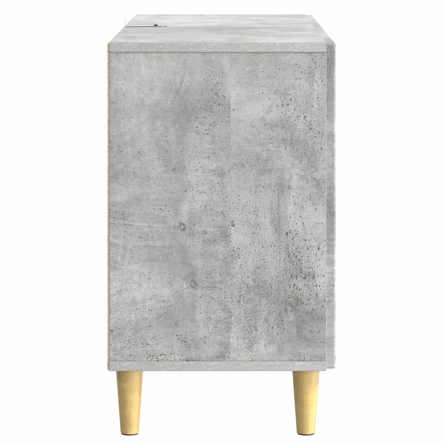 vidaXL Πλαϊνό γραφείο Γκρι Σκυροδέματος 89 x 34,5 x 60 εκ.