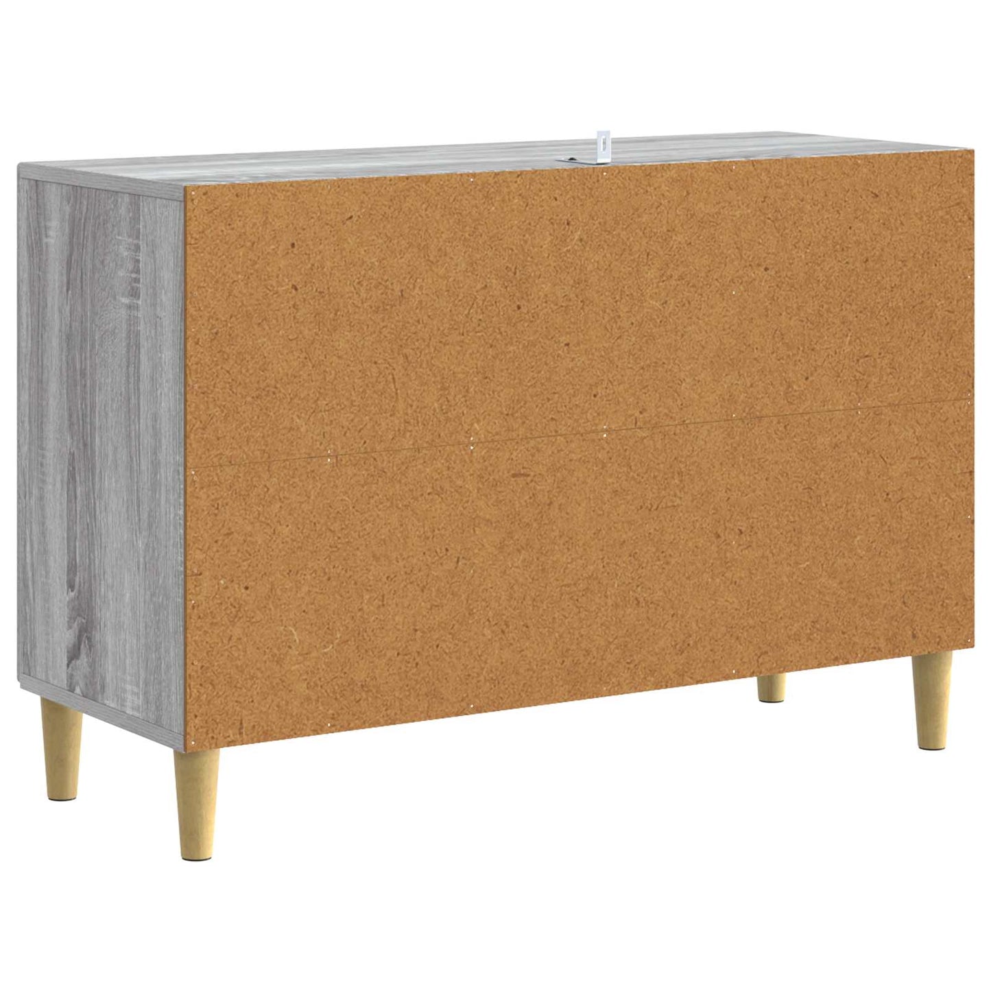 vidaXL Πλαϊνό γραφείο Γκρι Sonoma 89 x 34,5 x 60 εκ.