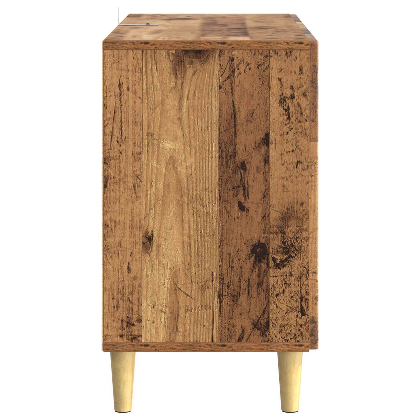 vidaXL Πλαϊνό γραφείο Παλαιωμένο ξύλο 89 x 34,5 x 60 εκ.