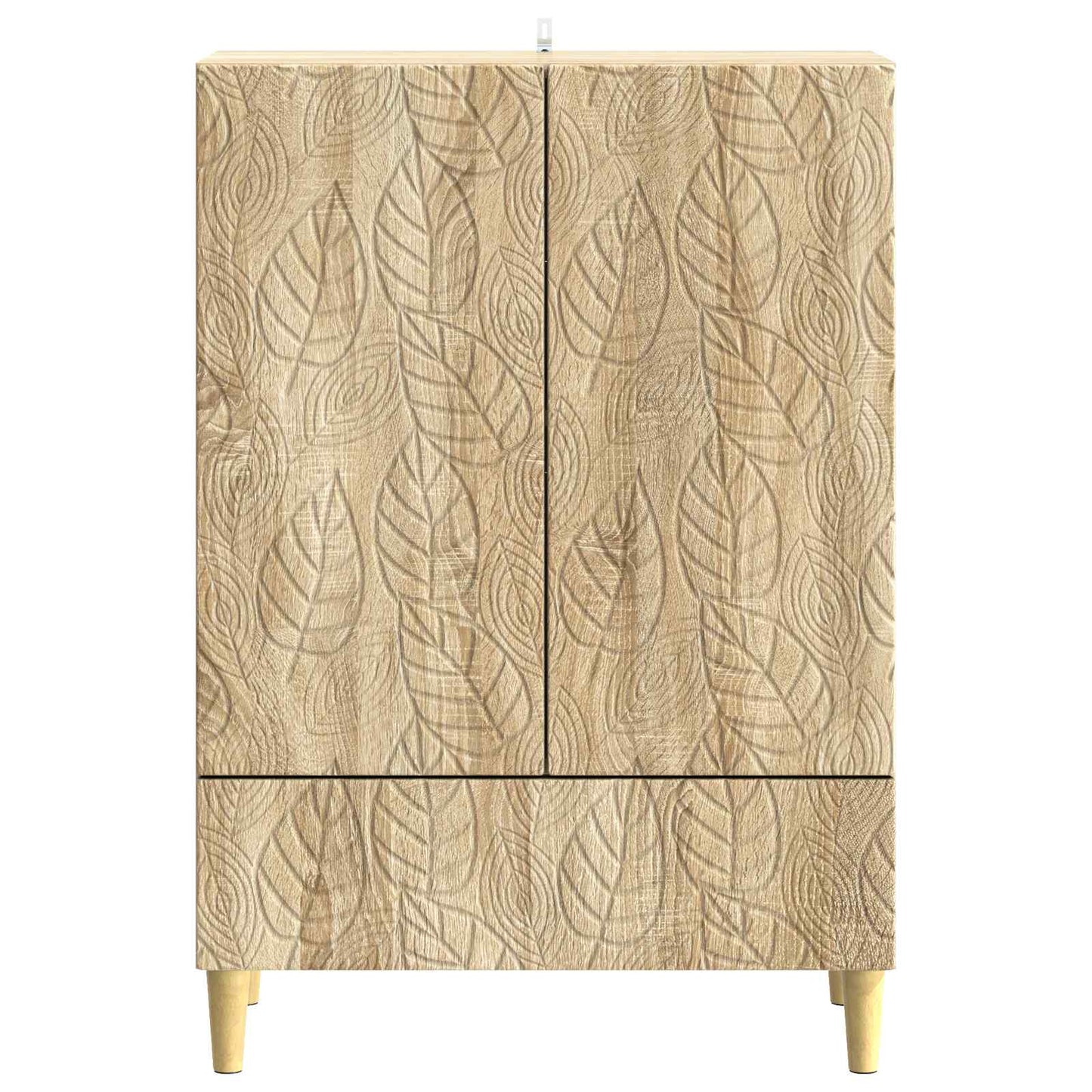 vidaXL Πλαϊνό γραφείο Sonoma Δρυς 66 x 34,5 x 95 εκ.