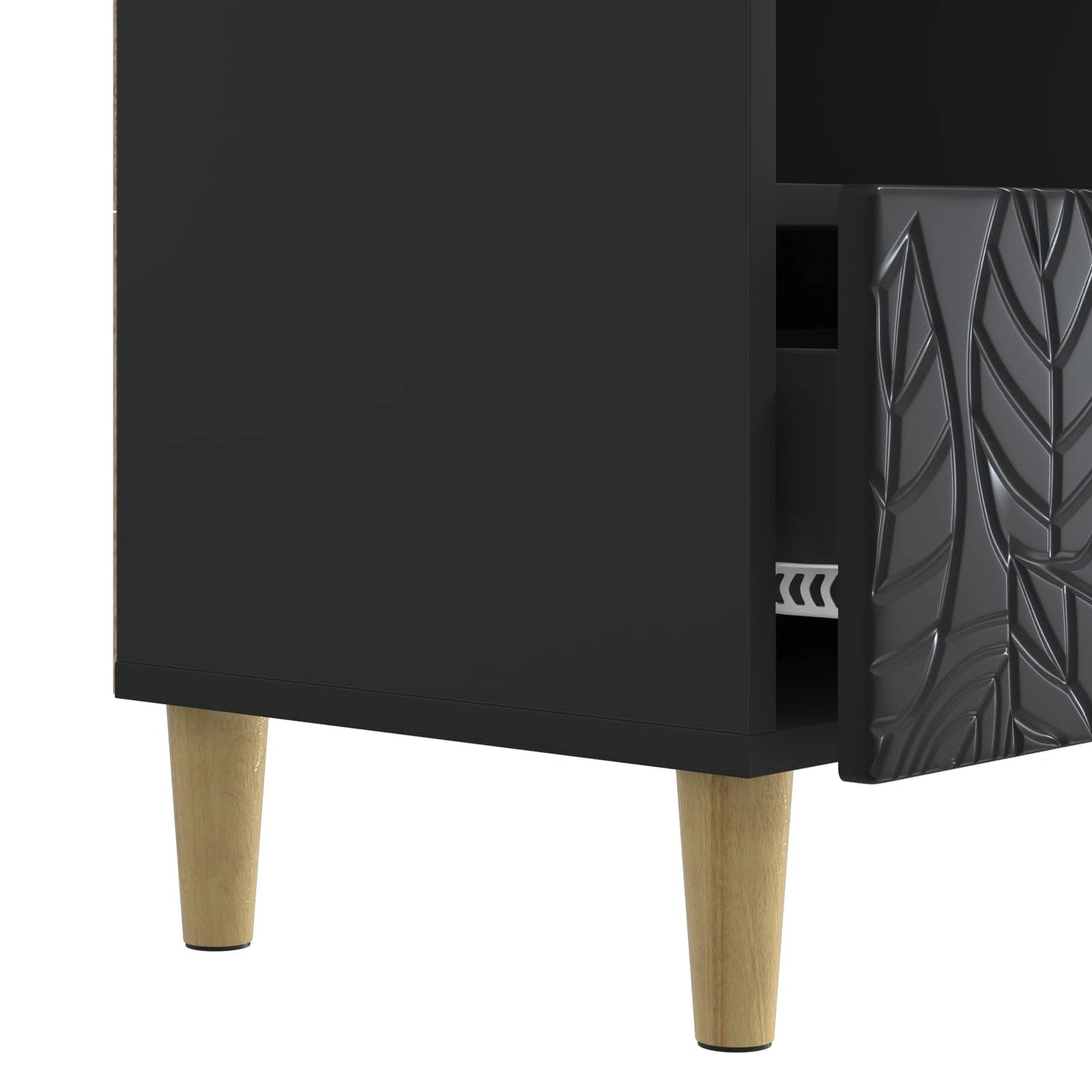 vidaXL Ντουλάπι TV 102 x 34,5 x 50 εκ. Μαύρο Επεξεργασμένο Ξύλο